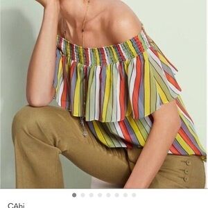 Cabi circus top off the shoulder, size large